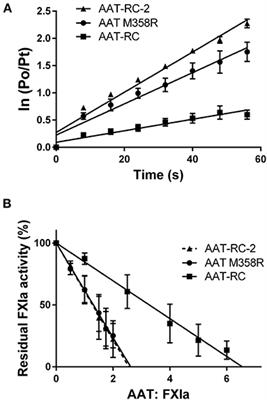 Stepwise Reversion of Multiply Mutated Recombinant Antitrypsin Reveals a Selective Inhibitor of Coagulation Factor XIa as Active as the M358R Variant